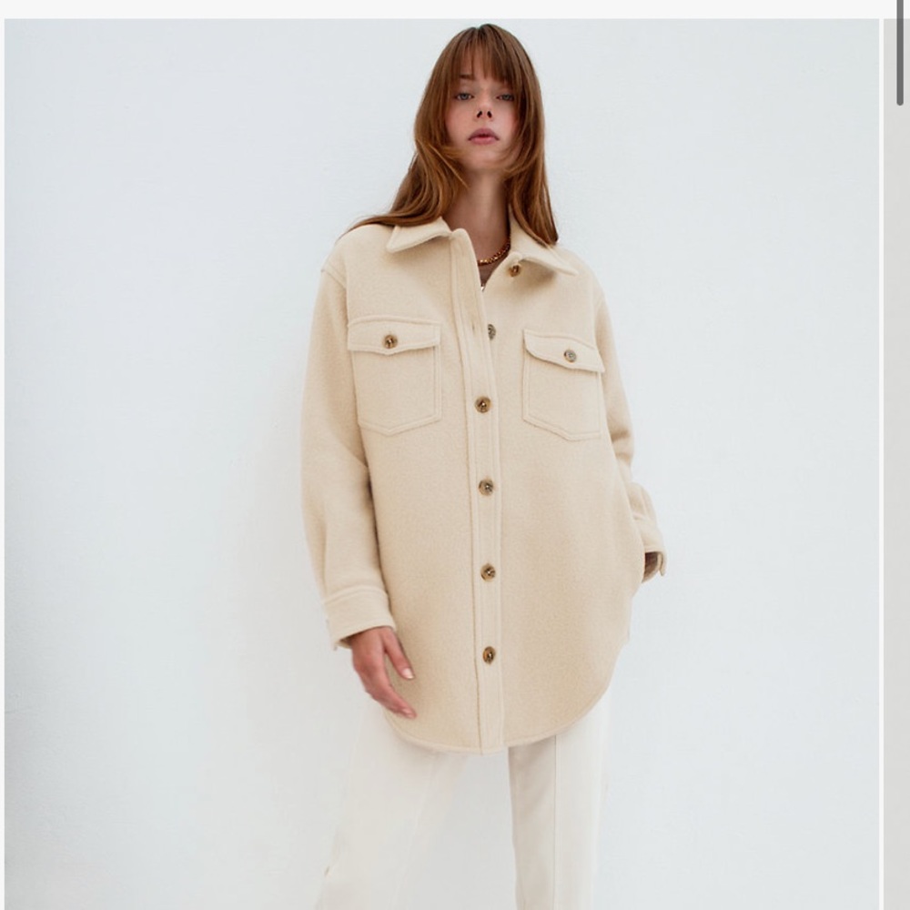 Aritizia Ganna Jacket in Heather Bone